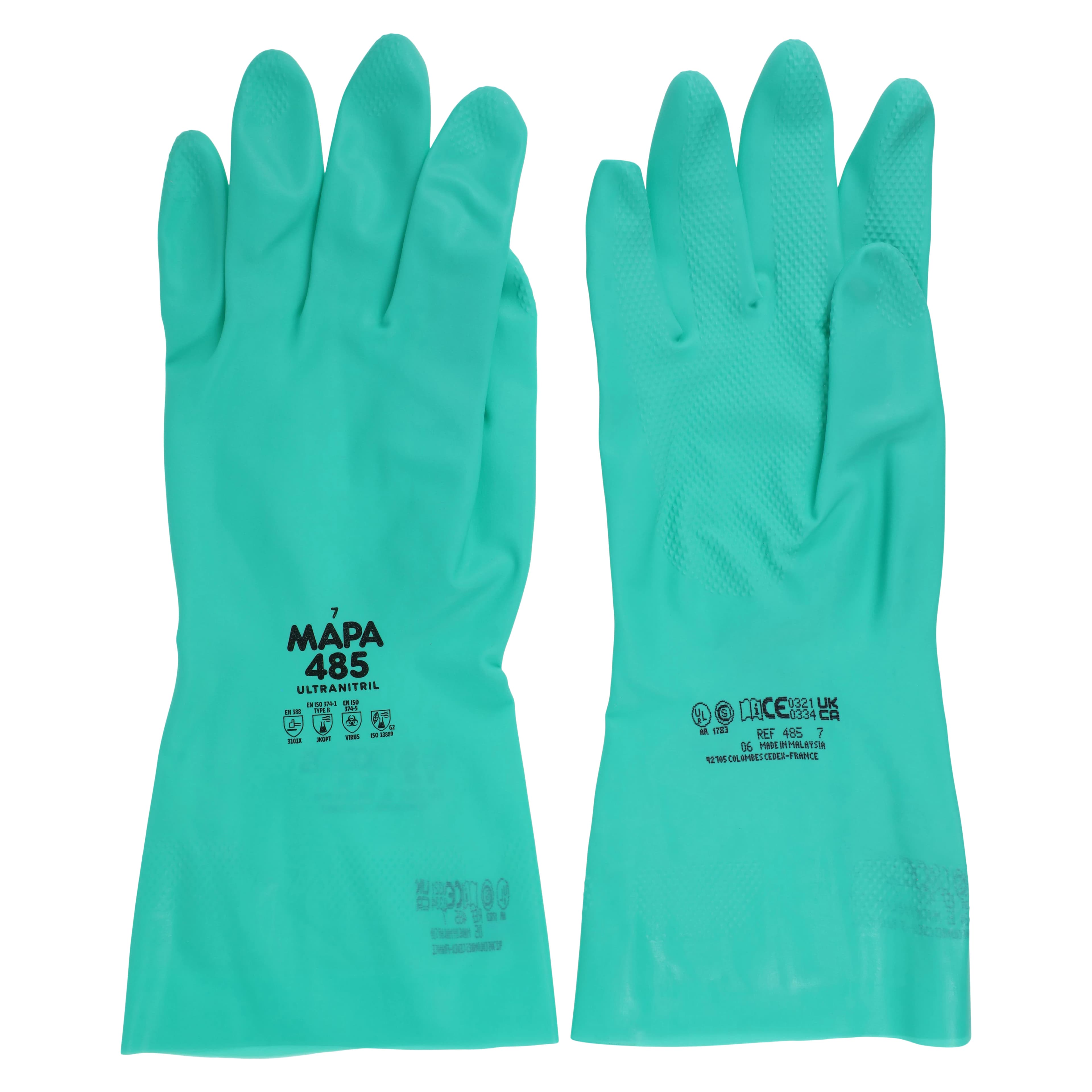 Young Dental ASEP-GLUV SM Nitrile Utility Gloves, Small, Blue, 3/Pack, 01KT8PD512J9VGAZK063Q0TJD3 thumbnail 5
