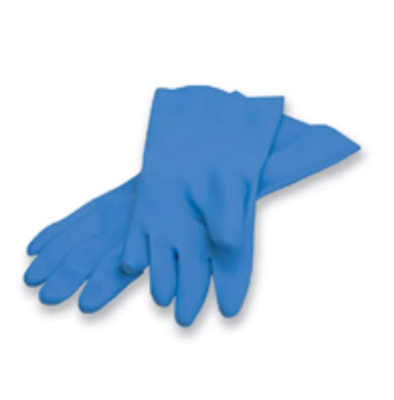 Young Dental Asep-Gluv Nitrile Utility Gloves, Large, Green, 3/Package - ASEP-GLUV LRG Glove (3) - Image 1