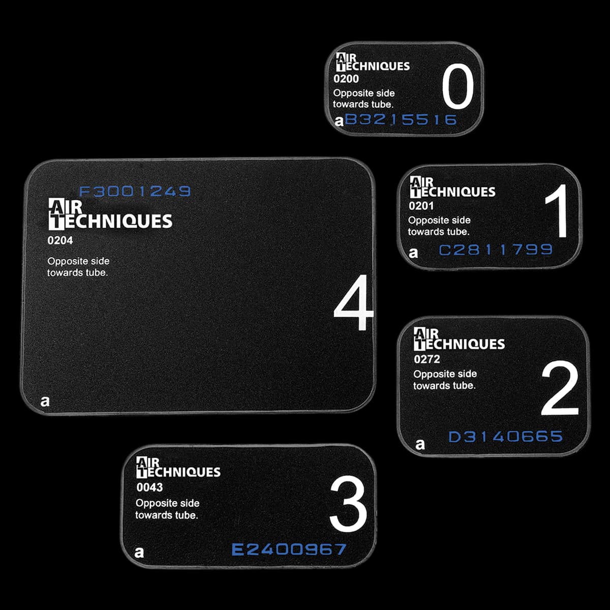 Air Techniques ScanX Intraoral Phosphor Storage Plate, Size 1, 2/Pk, 73445-1 - ScanX Phosphor Plate, Size 1, 2/Pk, 73445-1 - Image 1