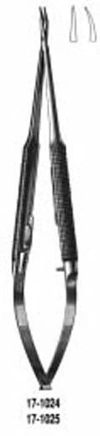 Miltex-Integra Needle Holder with Locking Straight Jaw, 7-1/8" - Needle Holder w/Lck Str Jaw - Image 1