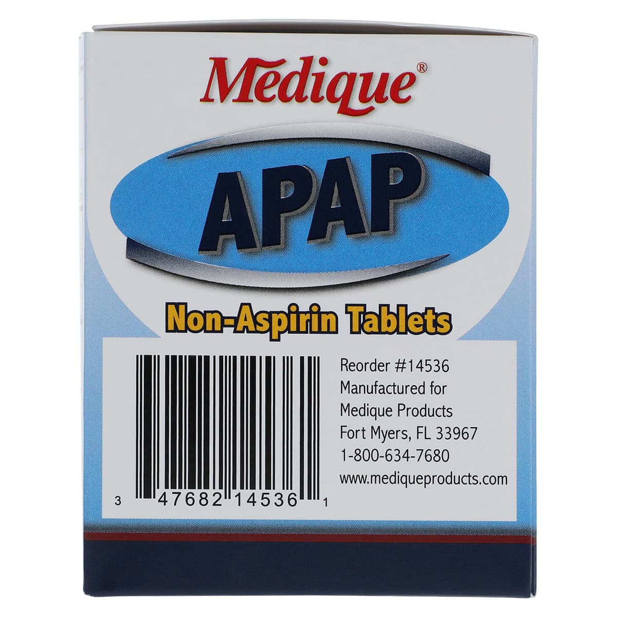 Medique Apap Regular Strength Pain Reliever/Fever Reducer Tablets, 325mg, 150 Count (75x2/Box) thumbnail 5