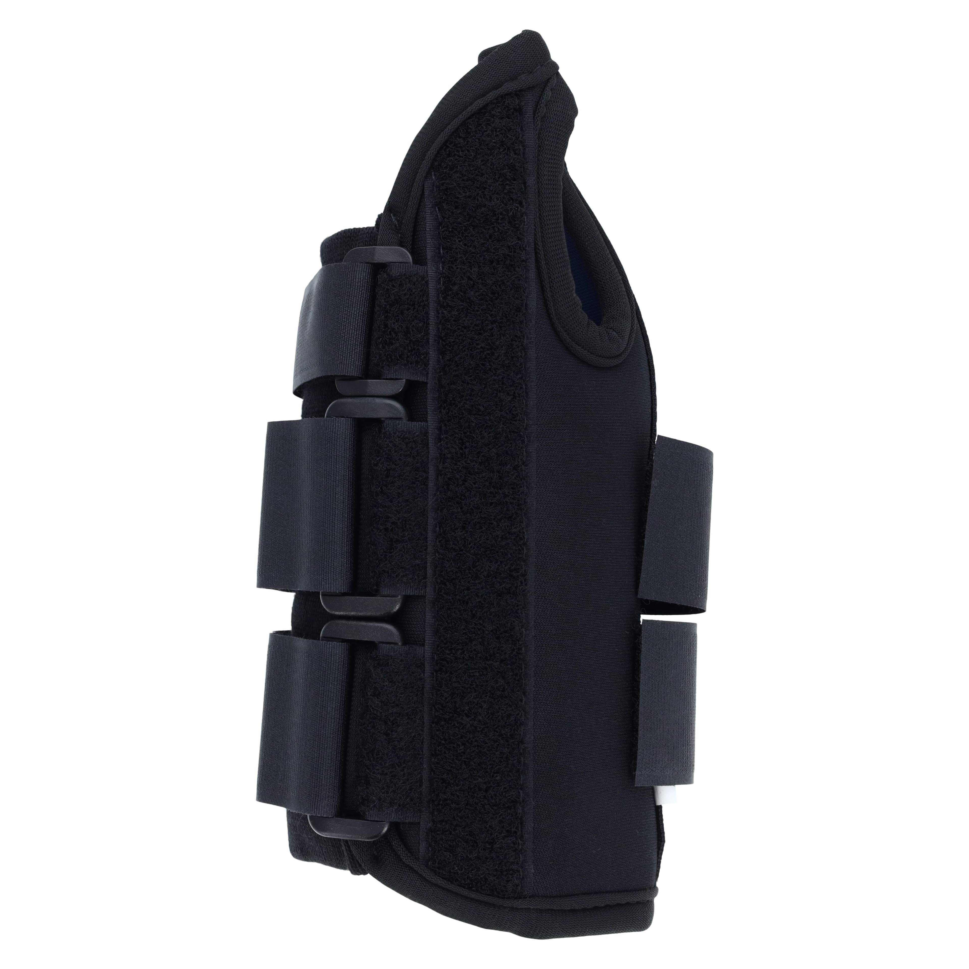 DeRoyal Splint Wrist Left, Adult Foam 8", Size Medium, Black thumbnail 3