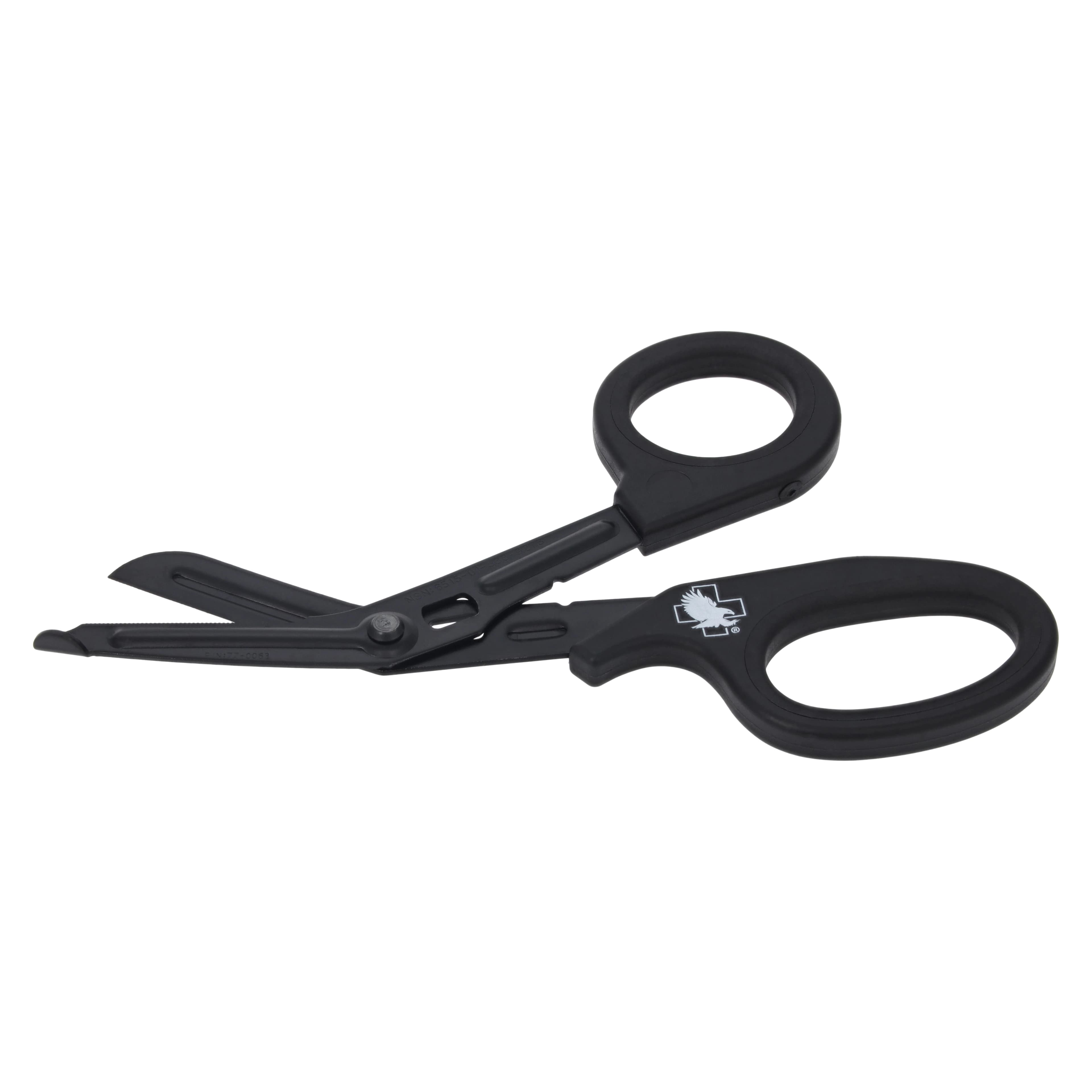 North American Rescue Trauma Shears, 7.25" All Black, Stainless Steel, Each - Trauma Shears 7.25 All Black - Image 1