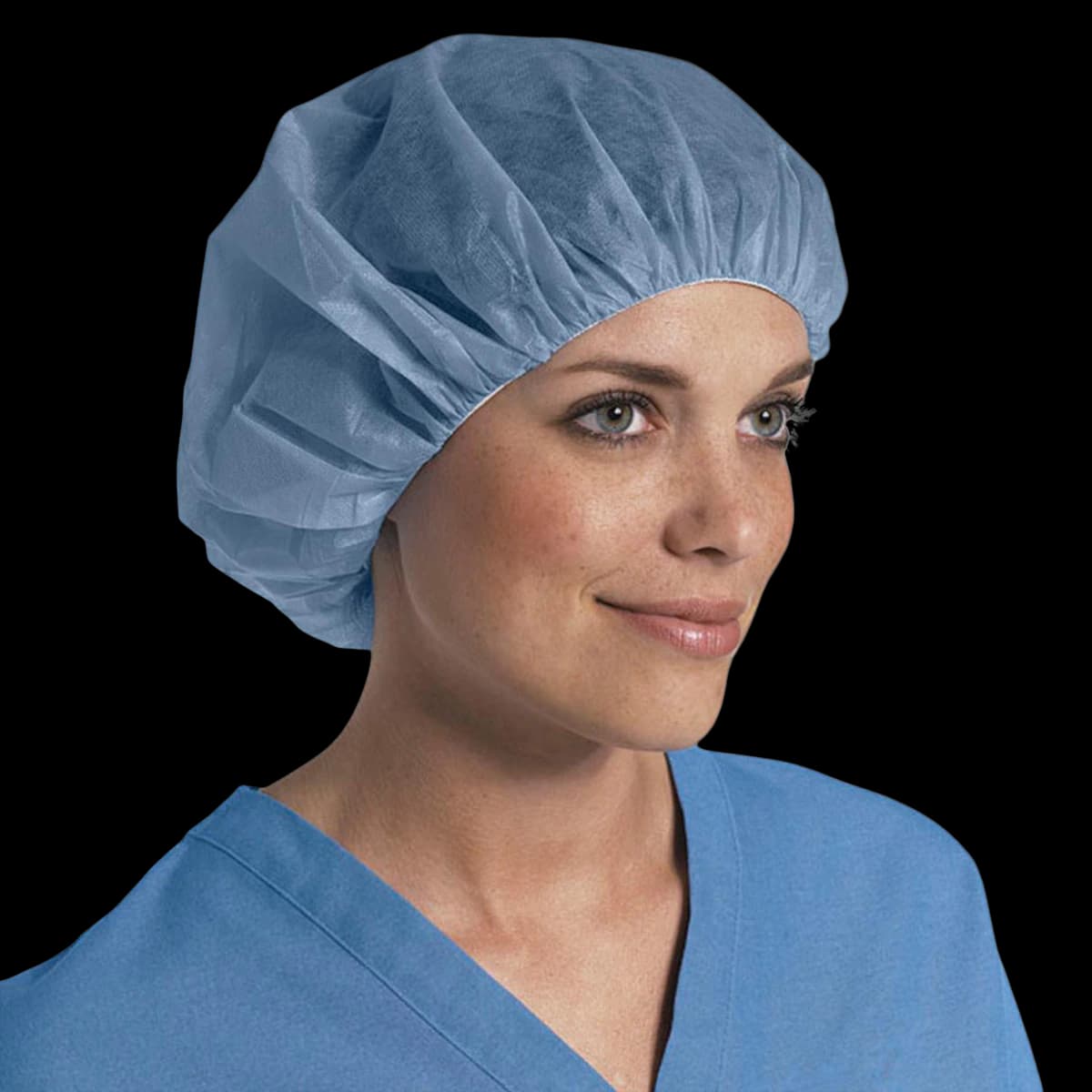 Medline Pro Series Bouffant Cap, 24", 500/Case - Pro Series Bouffant Cap 24" - Image 1