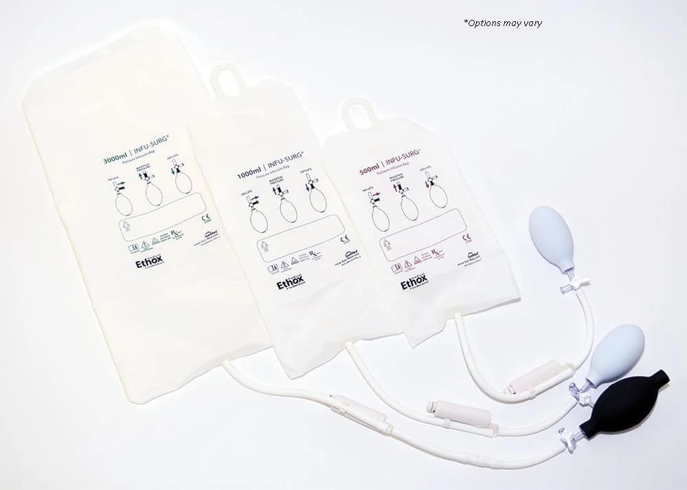 SunMed Infu-Surg Infusion Bag with Hook, 500 mL, 5/Box - Infu-Surg Bagw/Hook 500Ml - Image 1