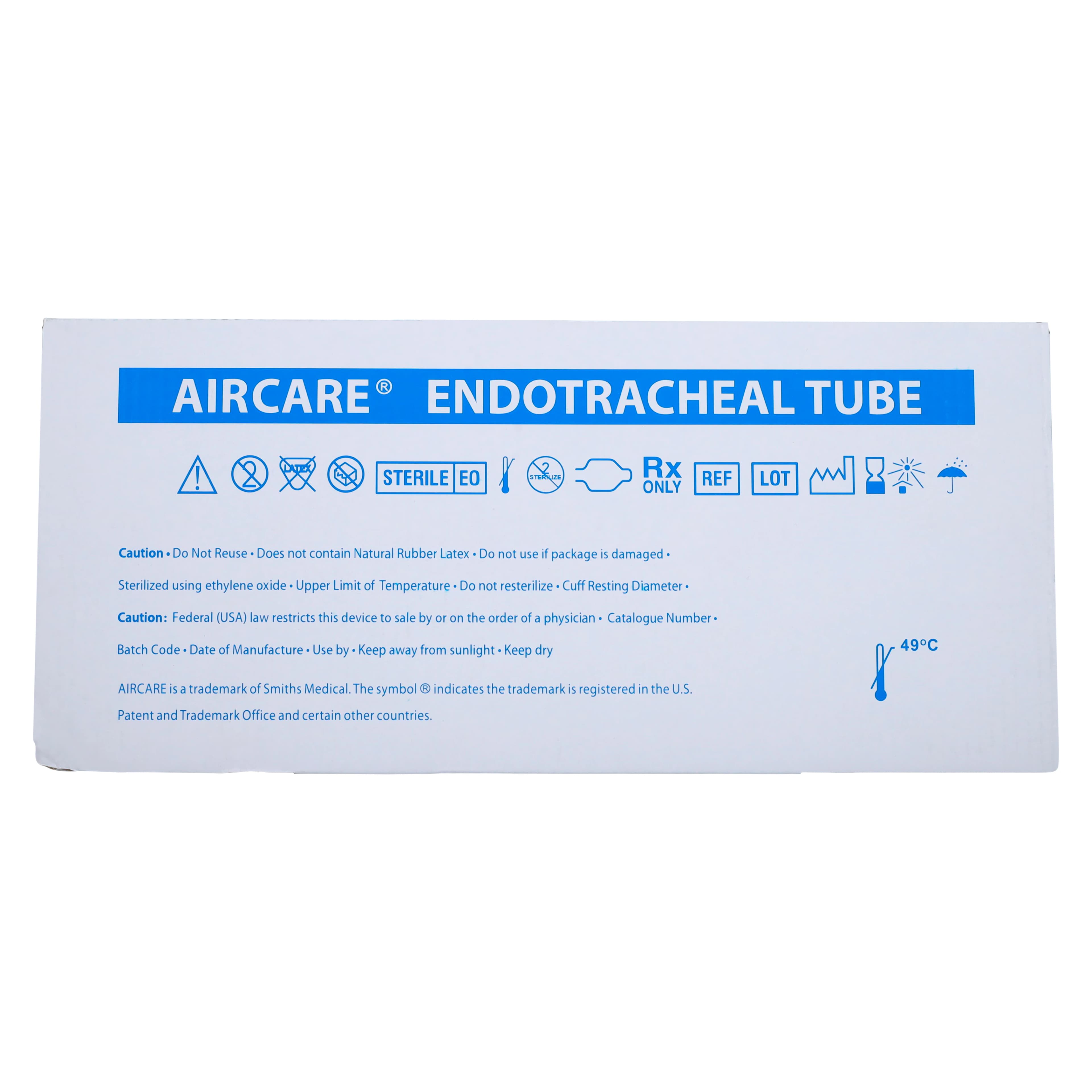 Aircare Endotracheal Tube, Cuffed, 10/Package thumbnail 5