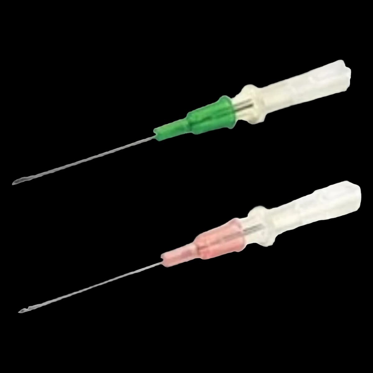 Jelco Peripheral IV Catheter, 18 Gauge, 1-3/4" (1.75"), Radiopaque, Straight with Wings, Sterile, 200/Case - Jelco IV Catheter Radiopaque - Image 1