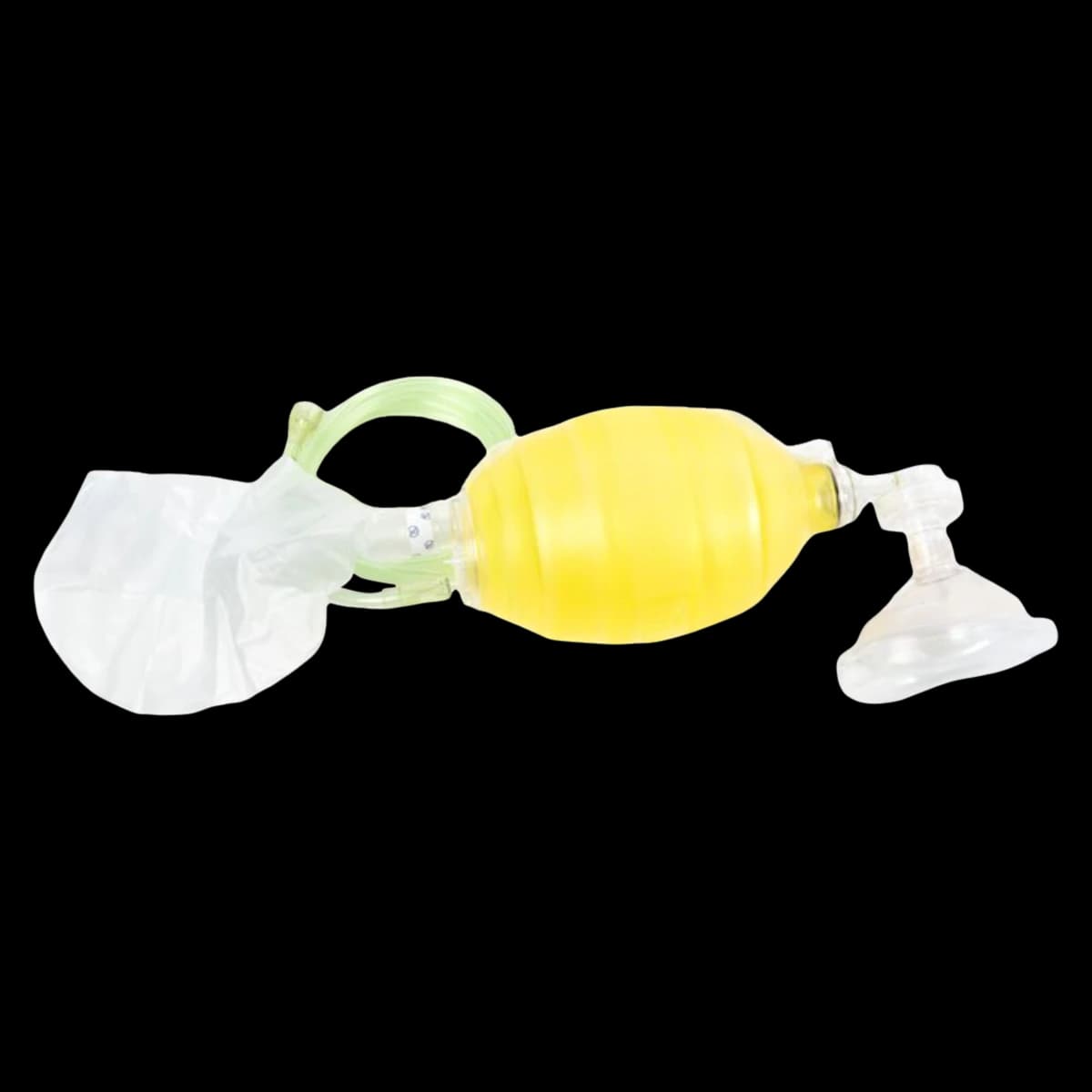 Laerdal The Bag II Adult Resuscitator with Mask, Size 5, Disposable, Non-Latex - The Bag II Adult w/Mask #5 - Image 1