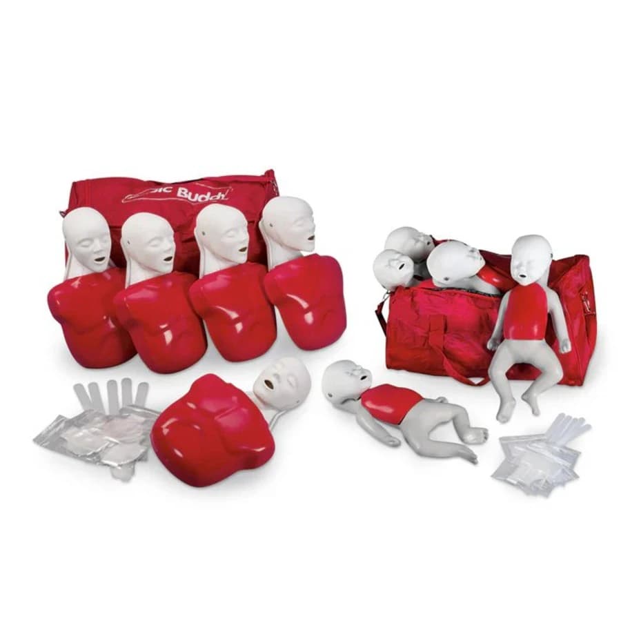 Nasco Basic Buddy CPR Training Manikin Classroom Pack - Basic Buddy Class Room Pack - Image 1