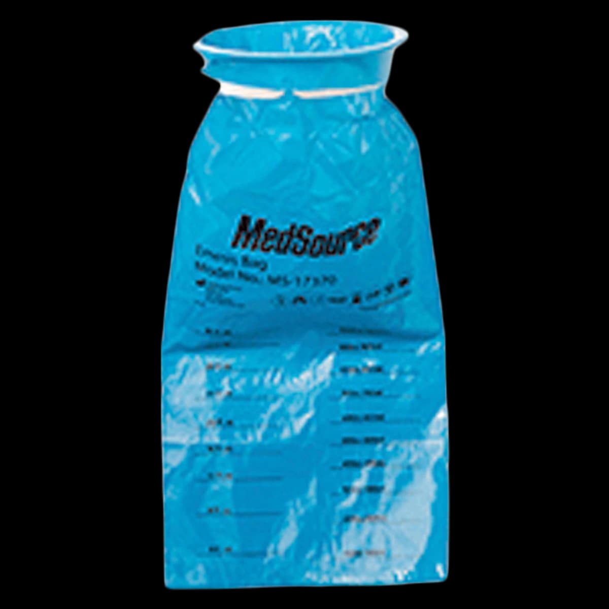 Blue Emesis Bag, 1000cc, Latex-Free, Disposable, 24/Package - Blue Emesis Bag - Image 1
