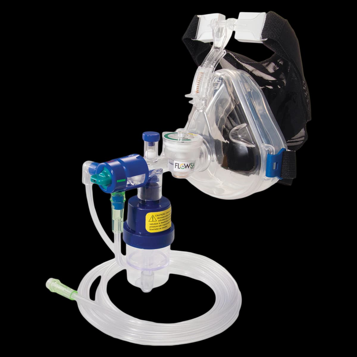 Mercury Medical Flow-Safe II+ Bi-Level CPAP System, Adult Large, Clear Face, Disposable, 5/Box - BiLevel Disp CPAP Large - Image 1