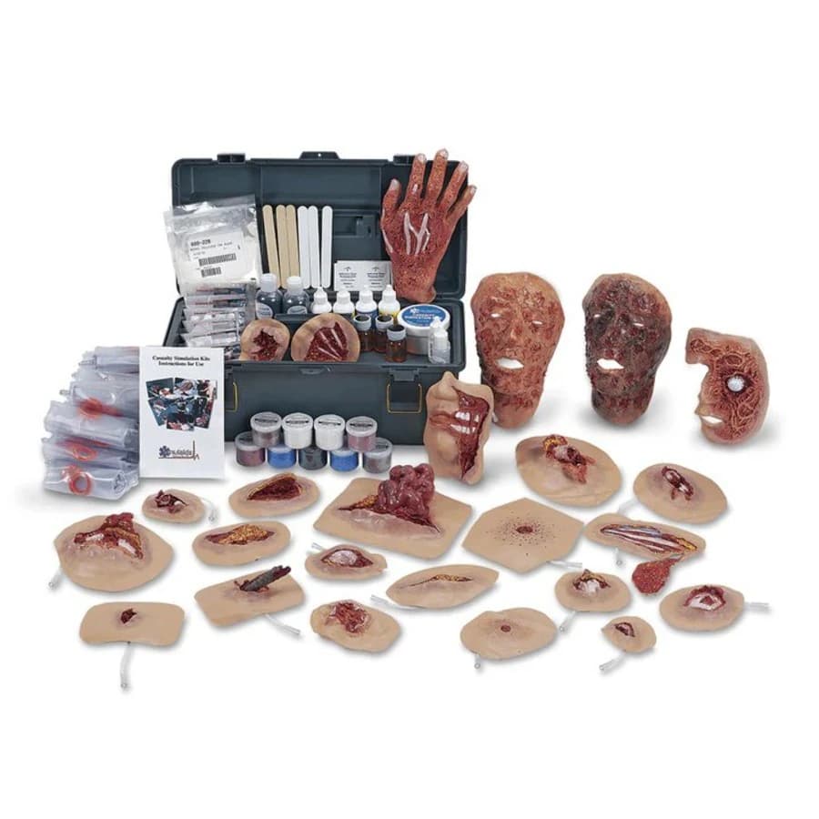 Nasco Xtreme Trauma Deluxe Moulage Kit - Xtreme Trauma Deluxe Moulage - Image 1