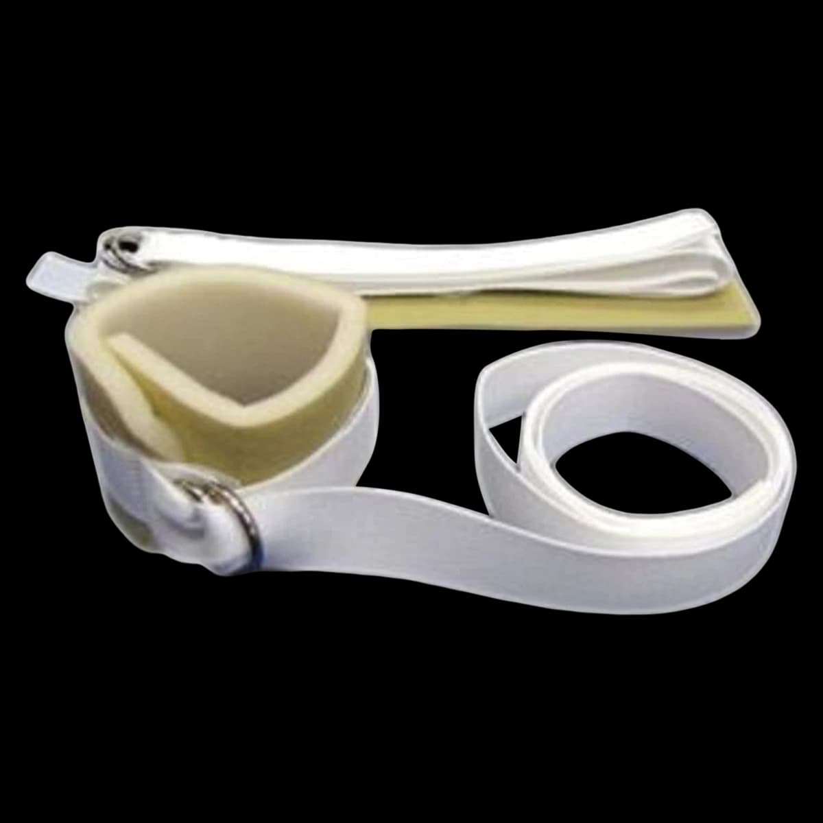 Limb Rest with D-Ring, Wrist/Ankle Restraint, Polypropylene, Pair - Limb Rest w/D-Ring - Image 1