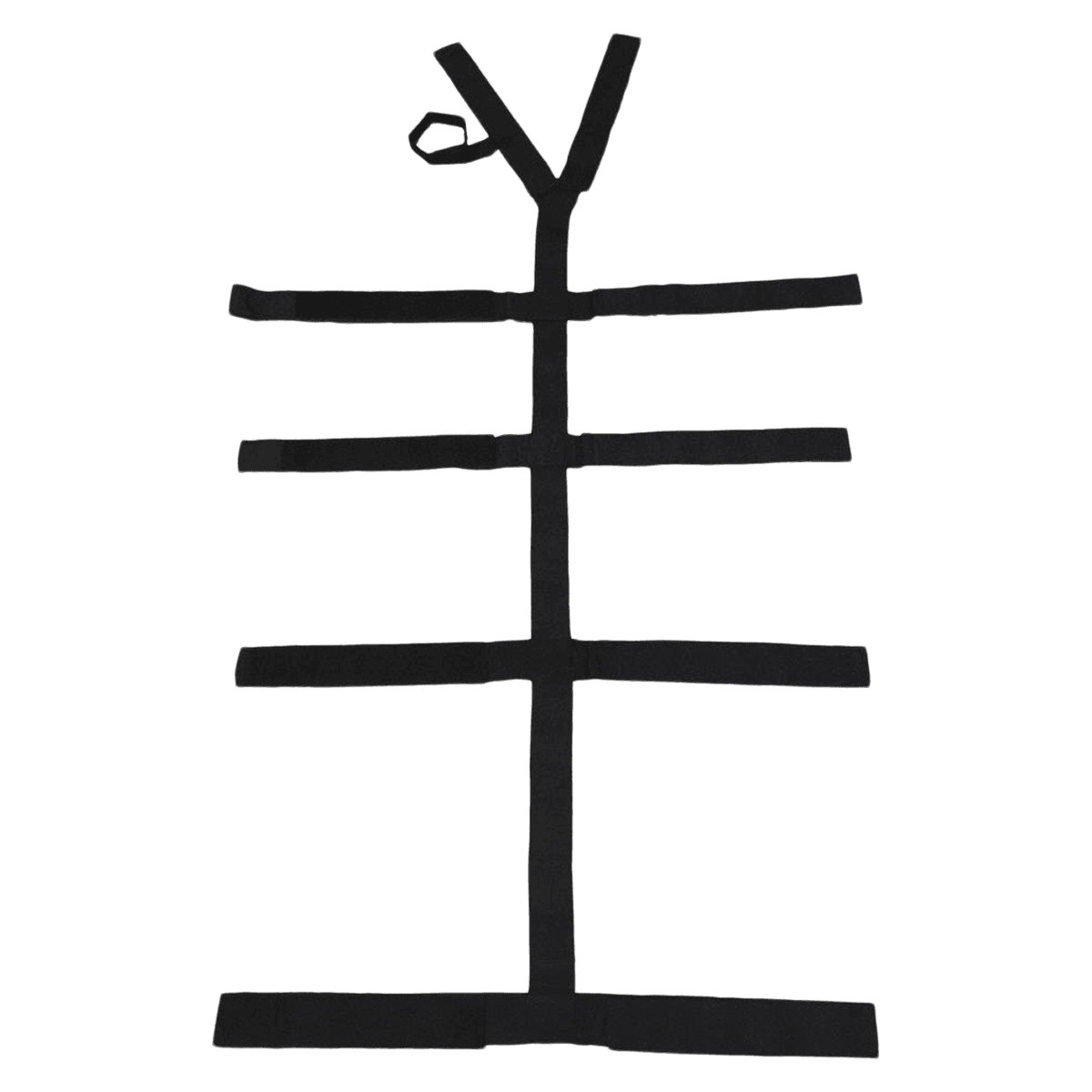 Y Body Poly Back Strap (Each) - Y Body Poly BK - Image 1