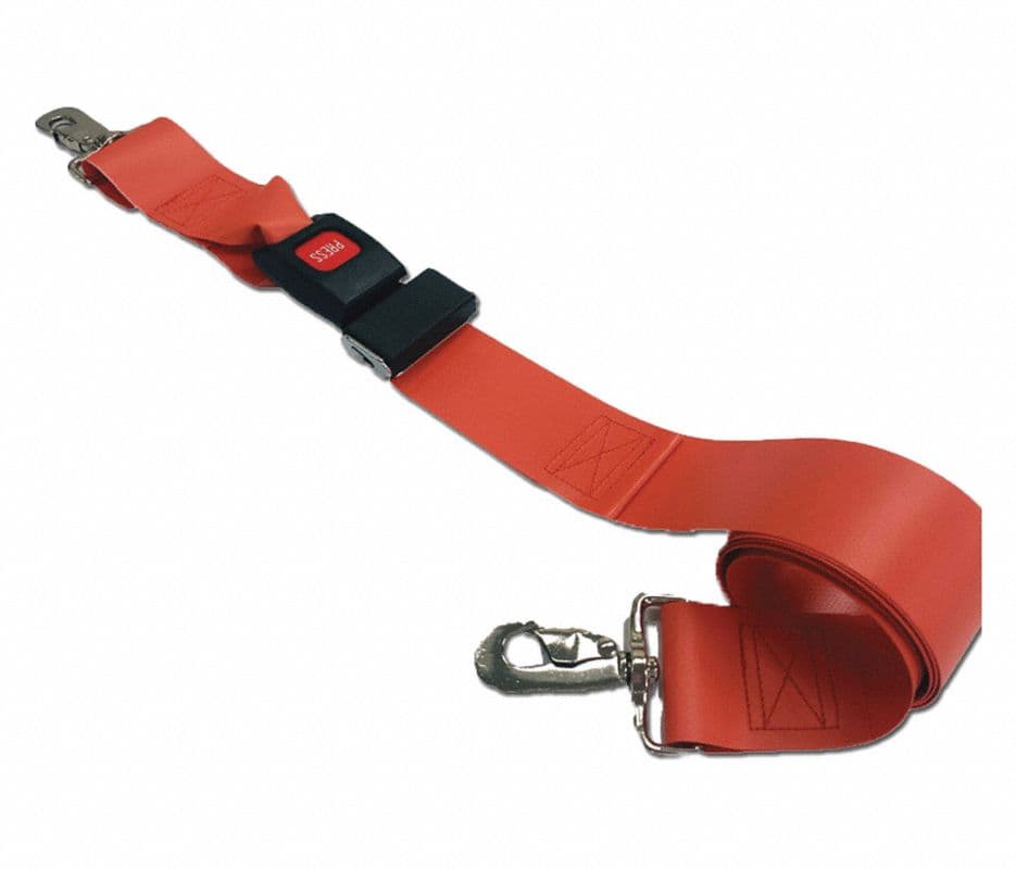 Vinyl Strap with Metal Buckle, 7 ft, 2-Piece, OR (Operating Room) - Vinyl MBP SSC 7' 2 pc OR - Image 1