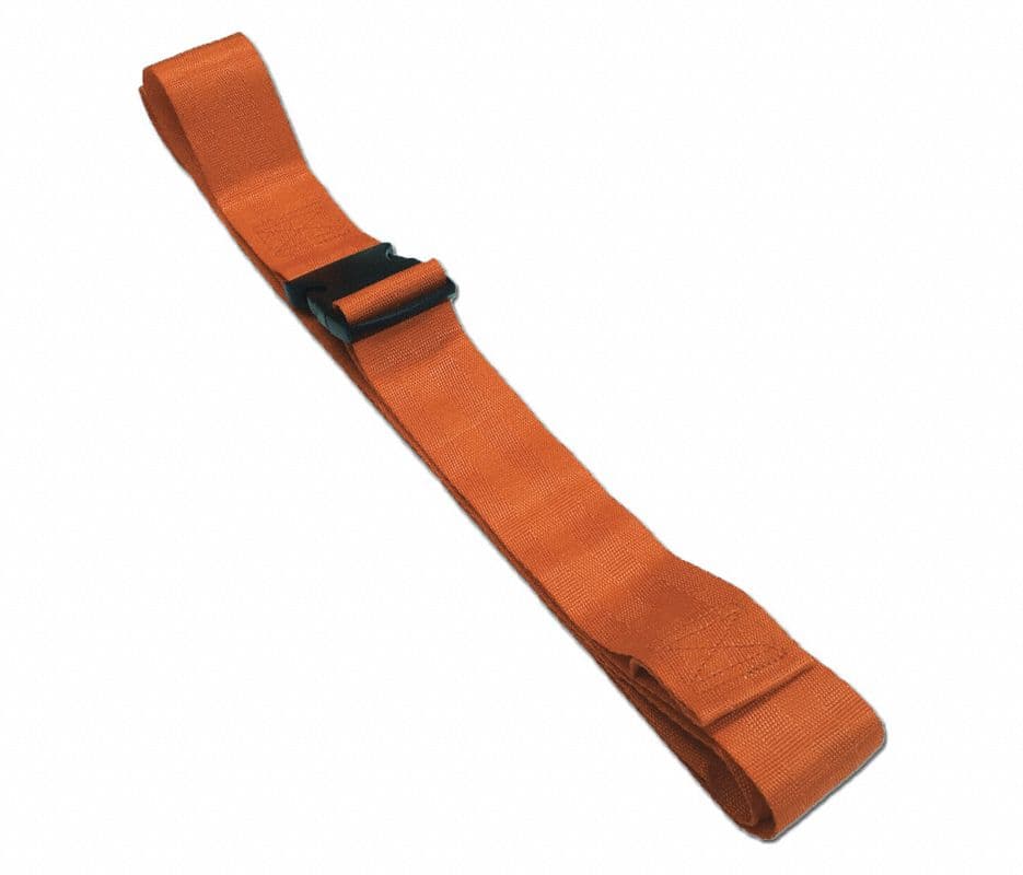 Nylon Patient Restraint Strap, 6 ft, 1-Piece with Plastic Buckle, Each - Nylon PSR 6' 1 pc OR - Image 1