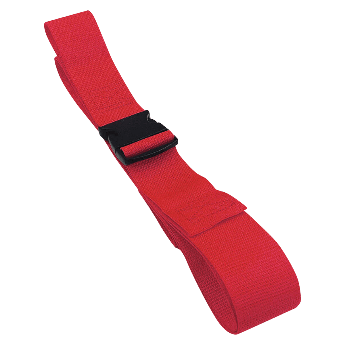 Poly PSR 9' 1 pc RD Restraint Strap, Polyester, 1-Piece, Plastic Buckle, Red, 9 ft - Poly PSR 9' 1 pc RD - Image 1