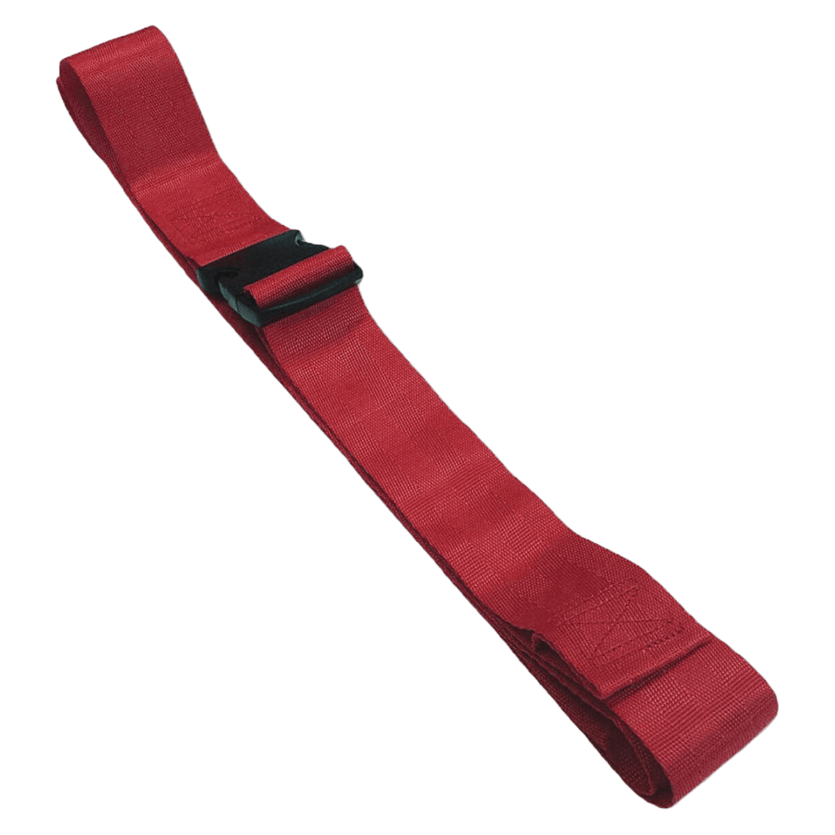 Nylon Patient Safety Restraint Strap, Plastic Buckle, 9 ft, Red, Each - Nylon PSR 9' 1 pc RD - Image 1