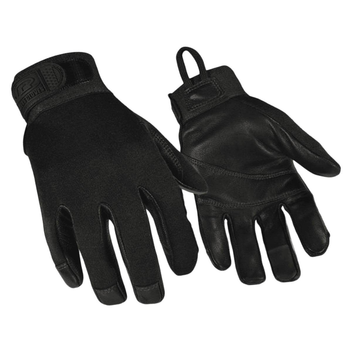 Ringers Flame Resistance Tactical Gloves, X-Small, Black, Synthetic Leather/Kevlar/Flexible Thermoplastic Rubber - Ringers Flame Resistance Glove - Image 1