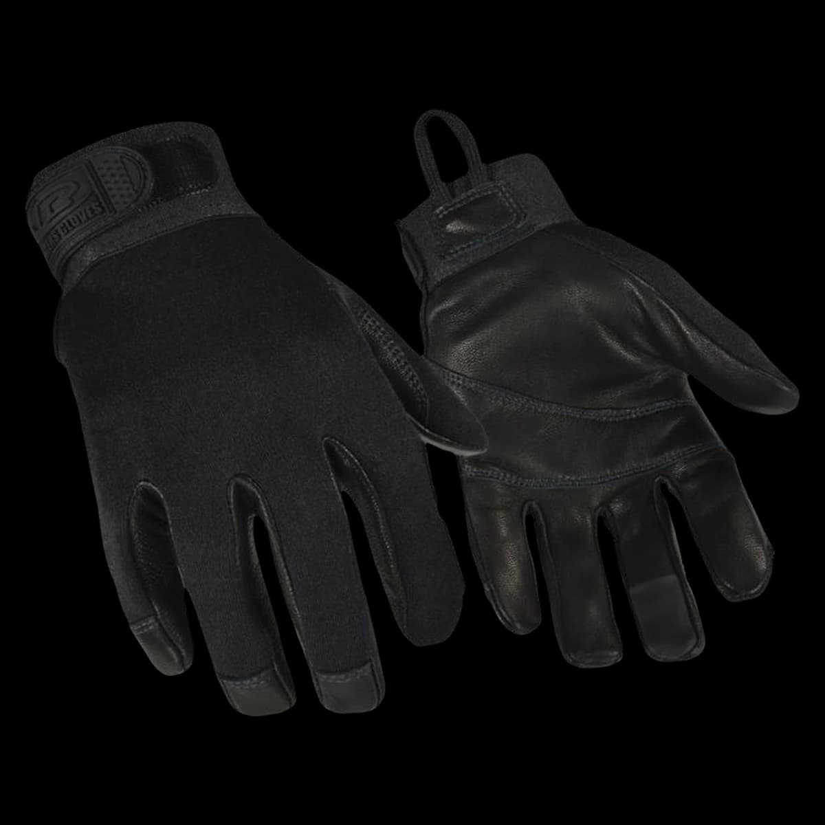 Ringers Leather Flame Resistance Tactical Gloves, Medium, Black, 1 Pair - Ringers Flame Resistance Glove - Image 1