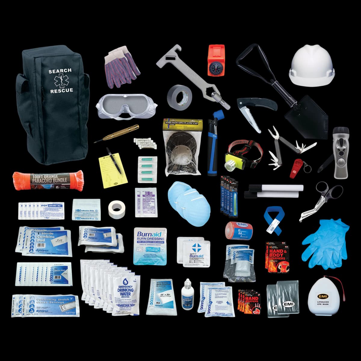 EMI Search and Rescue Response Pack, Complete Basic Kit - Search And Rescue Response Pac - Image 1