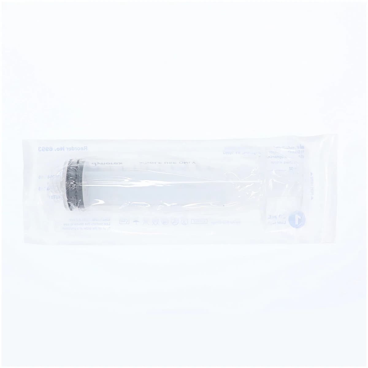 Dynarex Luer Lock Syringe, 60cc, Low Dead Space, Sterile, Non-Toxic, 25/Box, #6993 thumbnail 3
