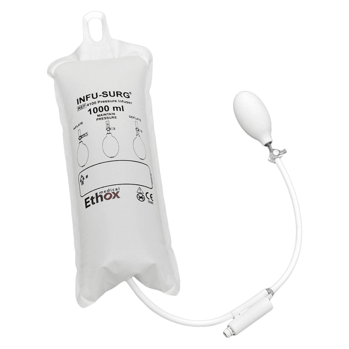 Clarity Pressure Infusion Bag, 1000 mL, Single Use, by SunMed thumbnail 2