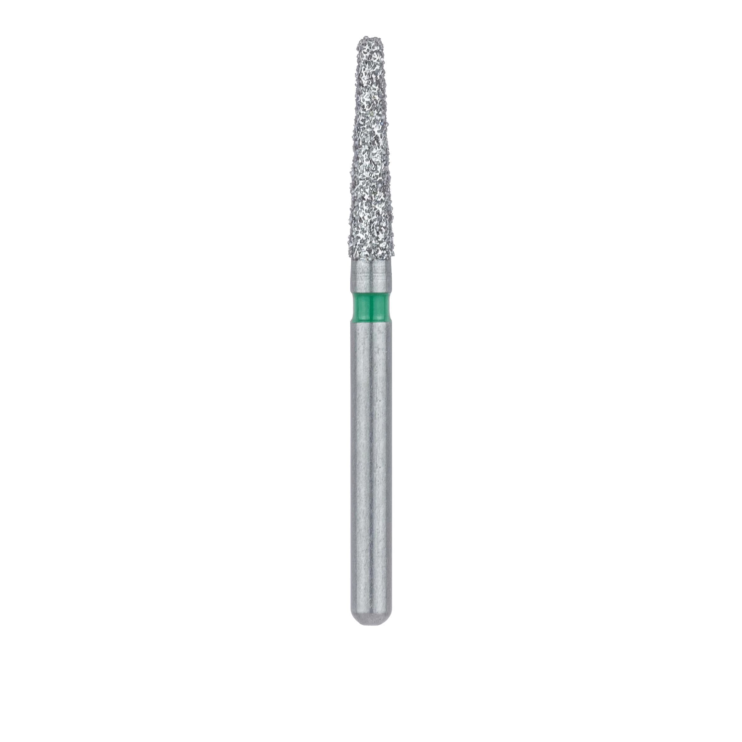 Meisinger 847RG-018-FG Diamond Bur, Friction Grip, Round Edge Taper, Coarse (Green), 1.8 mm Head, 5/Pk thumbnail 2