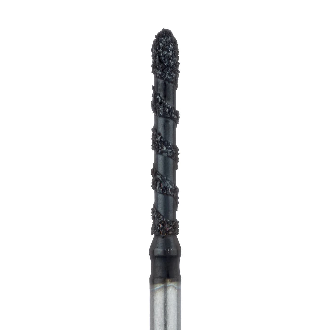 Meisinger Black Cobra Diamond Bur, FG, Super Coarse, Straight Bevel Tip, 1.4mm, B869-014, Pack of 5 - Meisinger FG Black Cobra Diamonds - 869-014 - Image 1