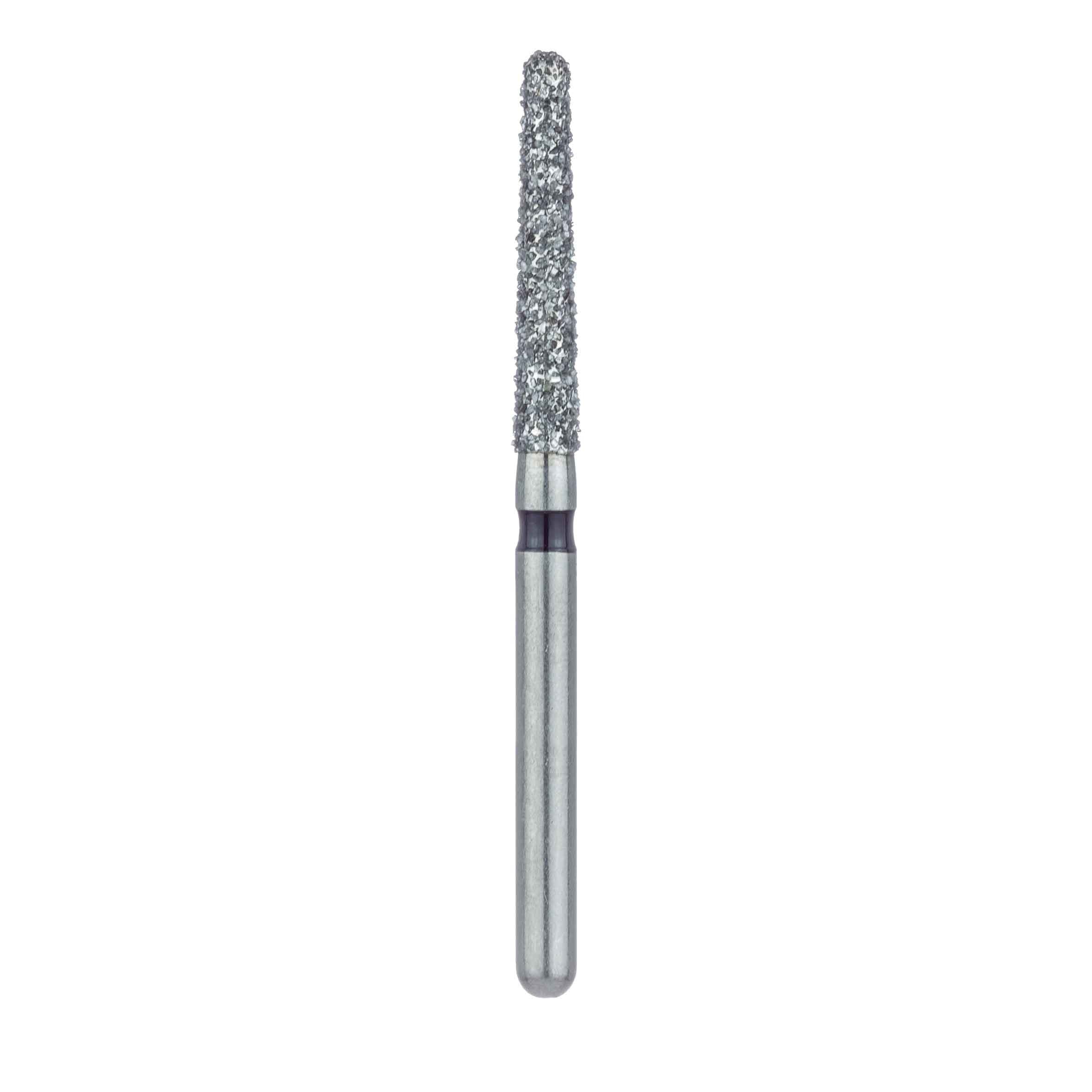 Meisinger FG Diamond Bur, Super Coarse (Black), Round End Taper, 1.8mm Head, 10mm Working Length, 5/Pk, 852H-018 thumbnail 2