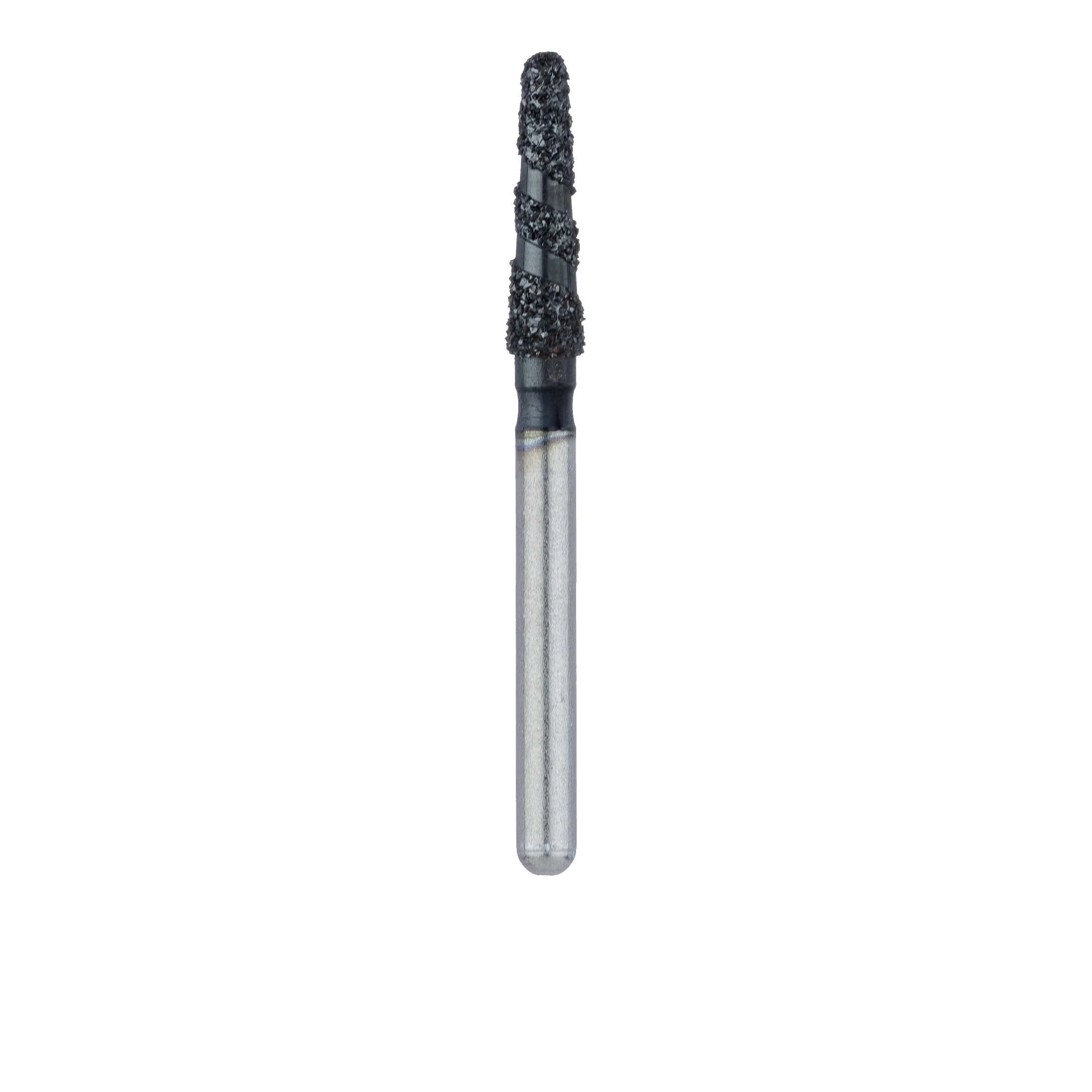 Meisinger Black Cobra Diamond Bur, Round End Taper, Super Coarse, FG, 1.8mm, 5/Pk, B855-018 thumbnail 2