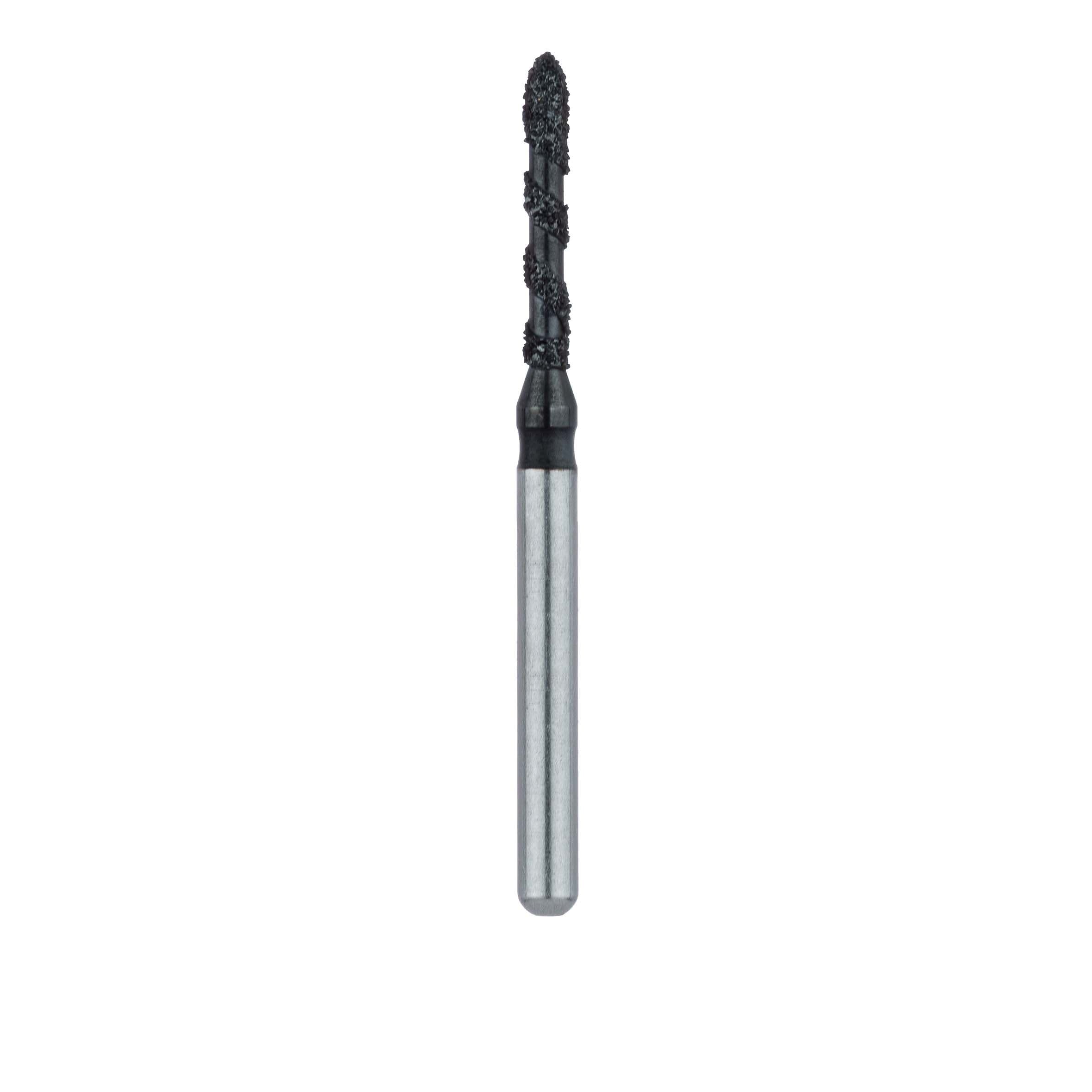 Meisinger Black Cobra Diamond Bur, Friction Grip, Super Coarse, Long Torpedo, 868-012, 5/Pkg thumbnail 2