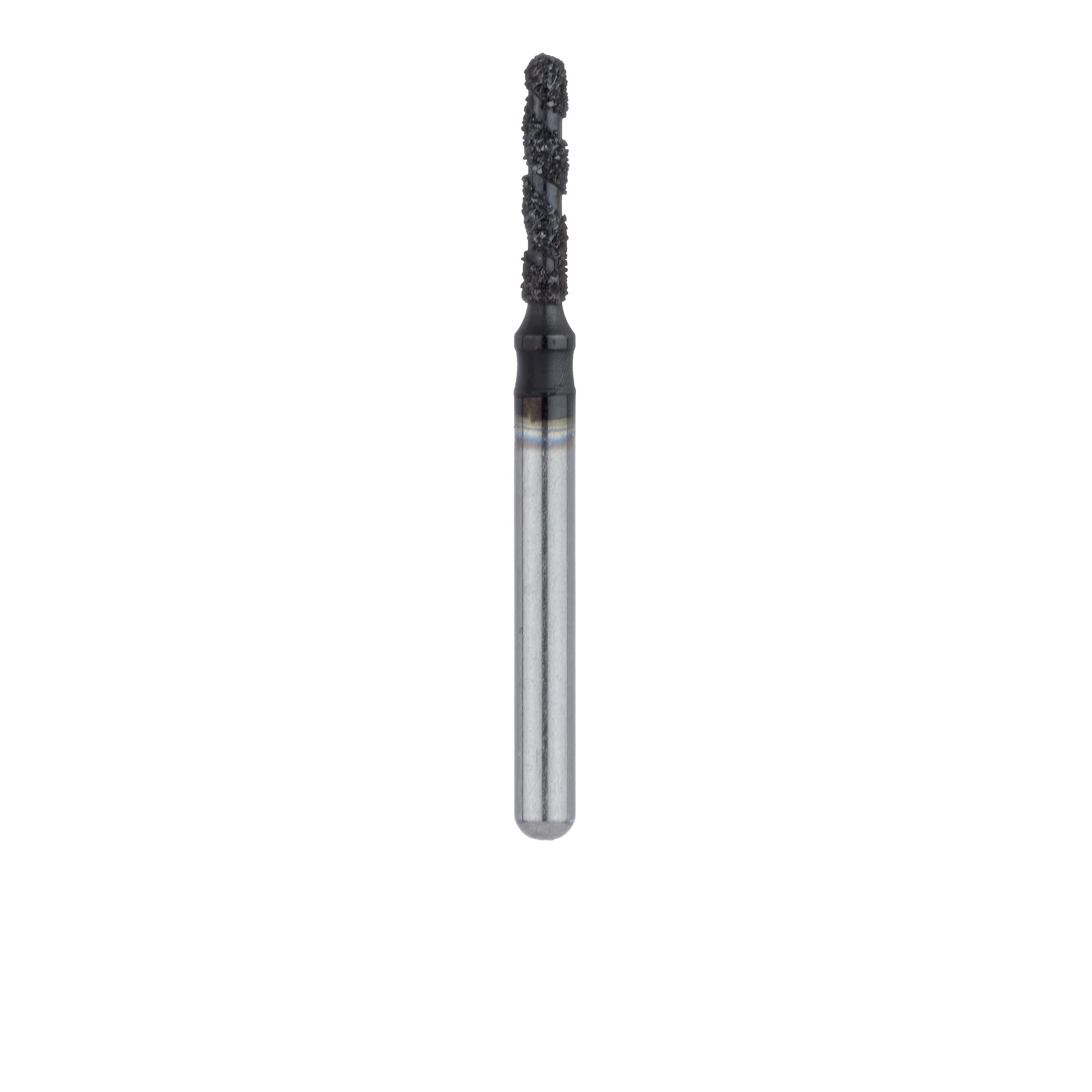 Meisinger Black Cobra Diamond Bur, FG, Super Coarse, Round End Cylinder, 1.2mm, B880-012, Pack of 5 thumbnail 2