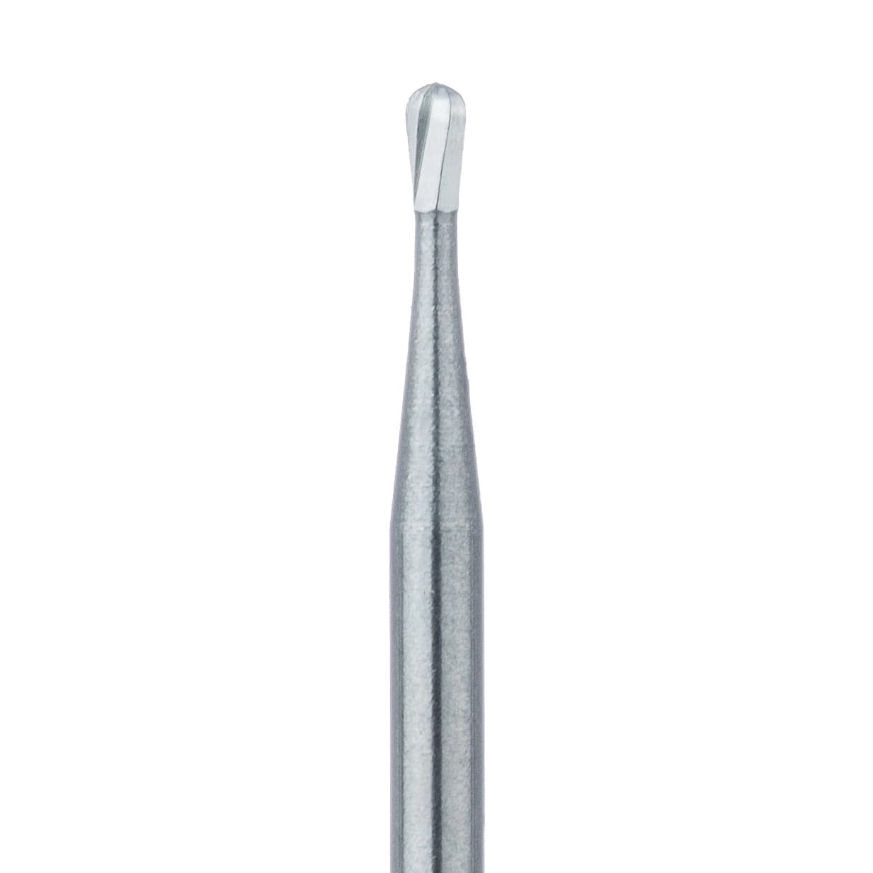 Meisinger Tungsten Carbide Bur, HM 7 Pear FG, #331, Friction Grip, 100/Pkg, C0331FG - Tungsten Carbide Burs – HM 7 Pear FG, 100/Pkg - Size #331, 2.0 mm Diameter - Image 1