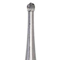 Meisinger Tungsten Carbide Bur HM1-012-HP, Round #3, 1.2 mm Diameter, HP Shank, 5/Pkg - Tungsten Carbide Burs – HM 1 Round HP, 5/Pkg - Size #3, 1.2 mm Diameter - Image 1