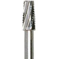Meisinger Tungsten Carbide Bur #563, X-Cut Fissure, Cylinder, HP, 2.3 mm Diameter, 5.4 mm Head Length, 5/Pkg, HM31-023-HP - Tungsten Carbide Burs, 5/Pkg - Cylinder – 563/HM 31-023, HP, 2.3 mm Diameter, 5.4 mm Head Length, 44.0 mm Shank Length - Image 1