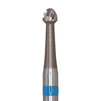 Meisinger HM71-023-HP Lab Carbide Bur, Round #8, Plain Cut, Medium, 2.3 mm Head Diameter, Handpiece (HP), 5/Pkg - Lab Bur Carbide Cutters – S, Plain Cut, Medium, HM 71, Round, HP, 5/Pkg - 8 Round, 2.3 mm Diameter - Image 1