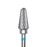 Meisinger HM79GX-060 Lab Carbide Bur, Round End Taper, X-Cut, Medium, 6.0 mm, HP, 1/Pkg - Lab Bur Carbide Cutters – GX, X Cut, Medium, HP, 1/Pkg - Size 79GX, 6.0 mm Diameter - Image 1