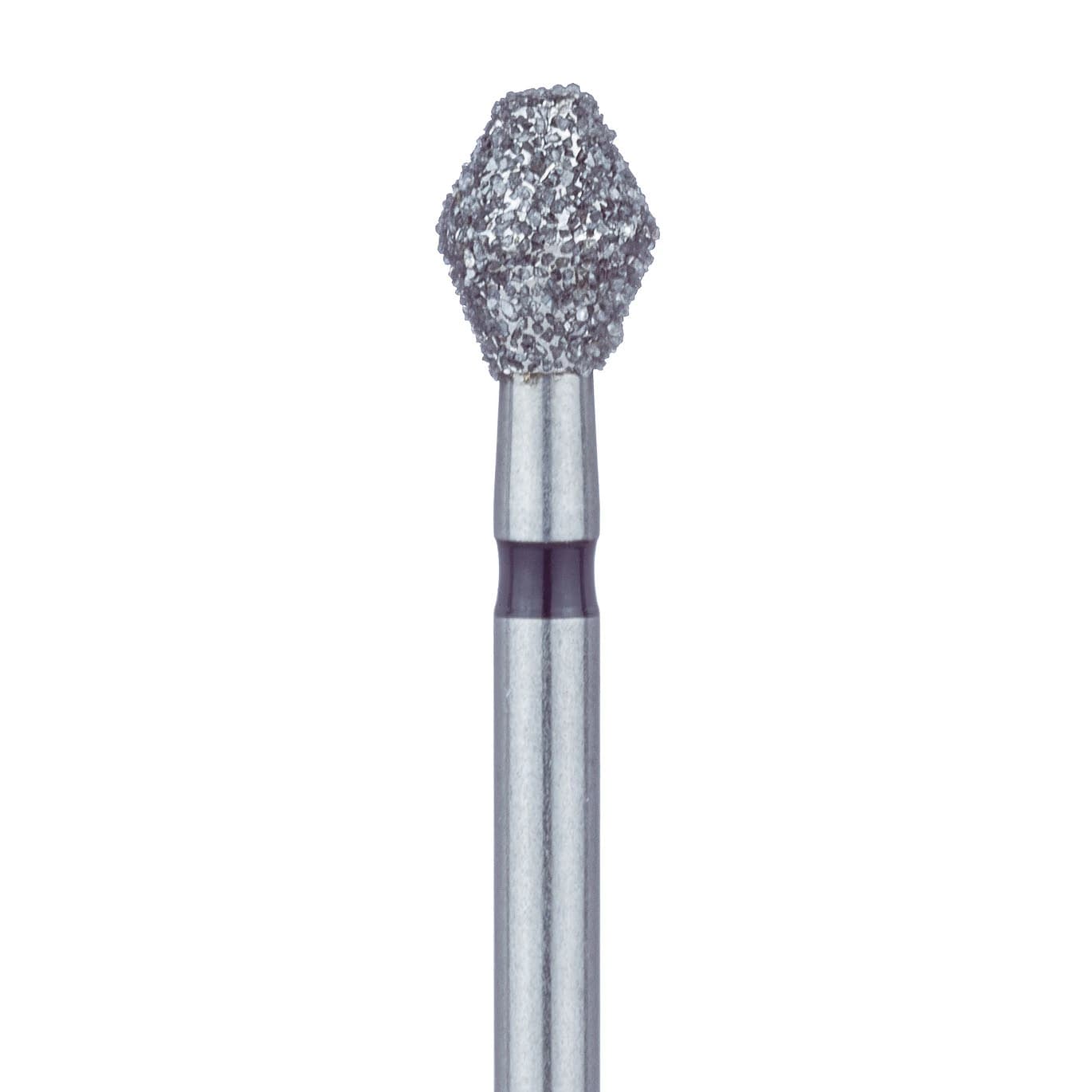 Meisinger 811H-033-FG Diamond Bur, FG, Super Coarse, Black, Barrel, 3.3 mm Head Diameter, 4.0 mm Head Length, 5/Pkg - Diamond Instruments – FG, Barrel - Super Coarse, Black, Bevel, 811H-033-FG, 3.3 mm Head Diameter, 4.0 mm Head Length, 5/Pkg - Image 1