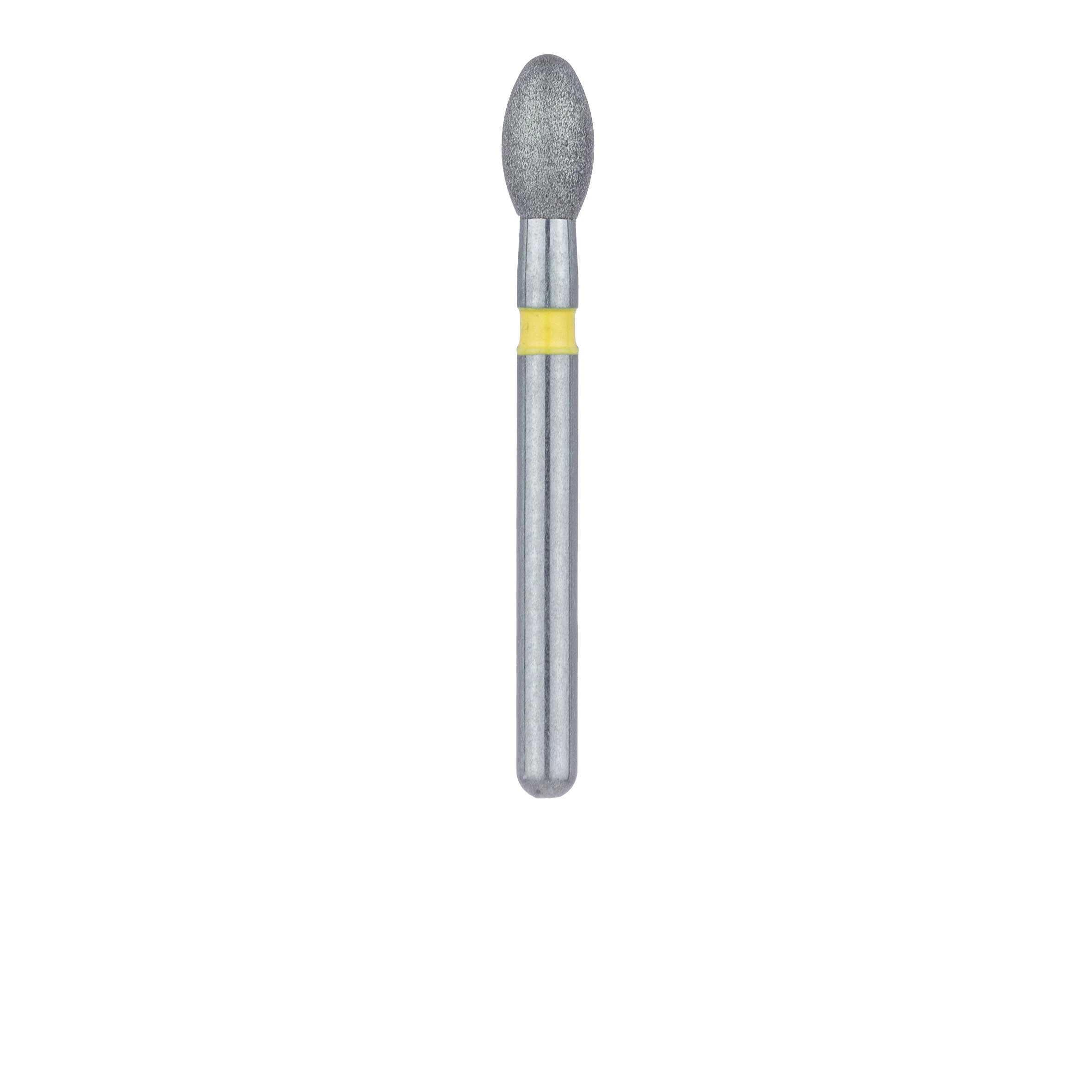 Meisinger Multi-Use Diamond Bur, FG, Football, #833C, 2.3 mm, Extra Fine, Yellow, 5/Pk, 833C-023-FG thumbnail 2