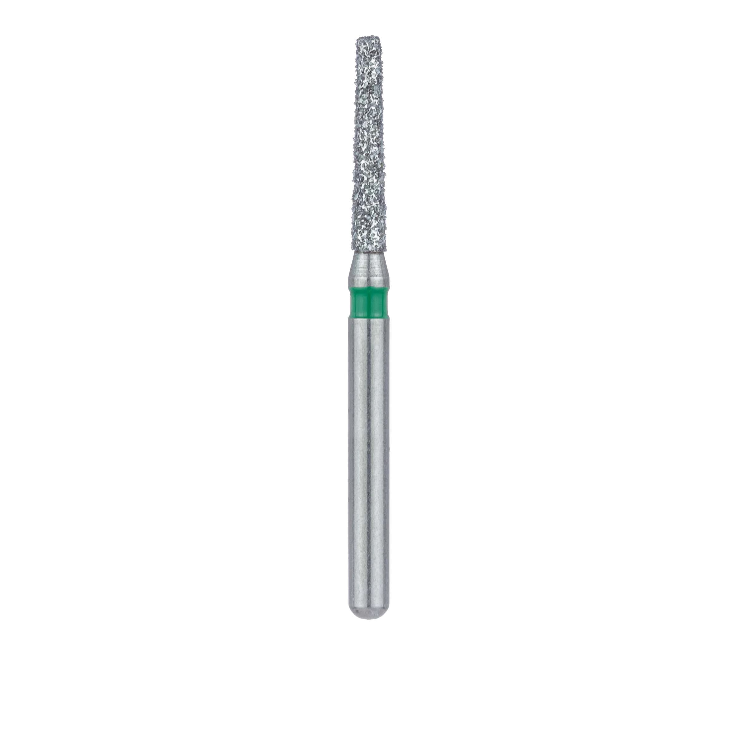 Meisinger Multi-Use Diamond Bur, FG, Long Tapered Flat End, #847G, 1.4 mm, Coarse, Green, 5/Pk, 847G-014-FG thumbnail 2
