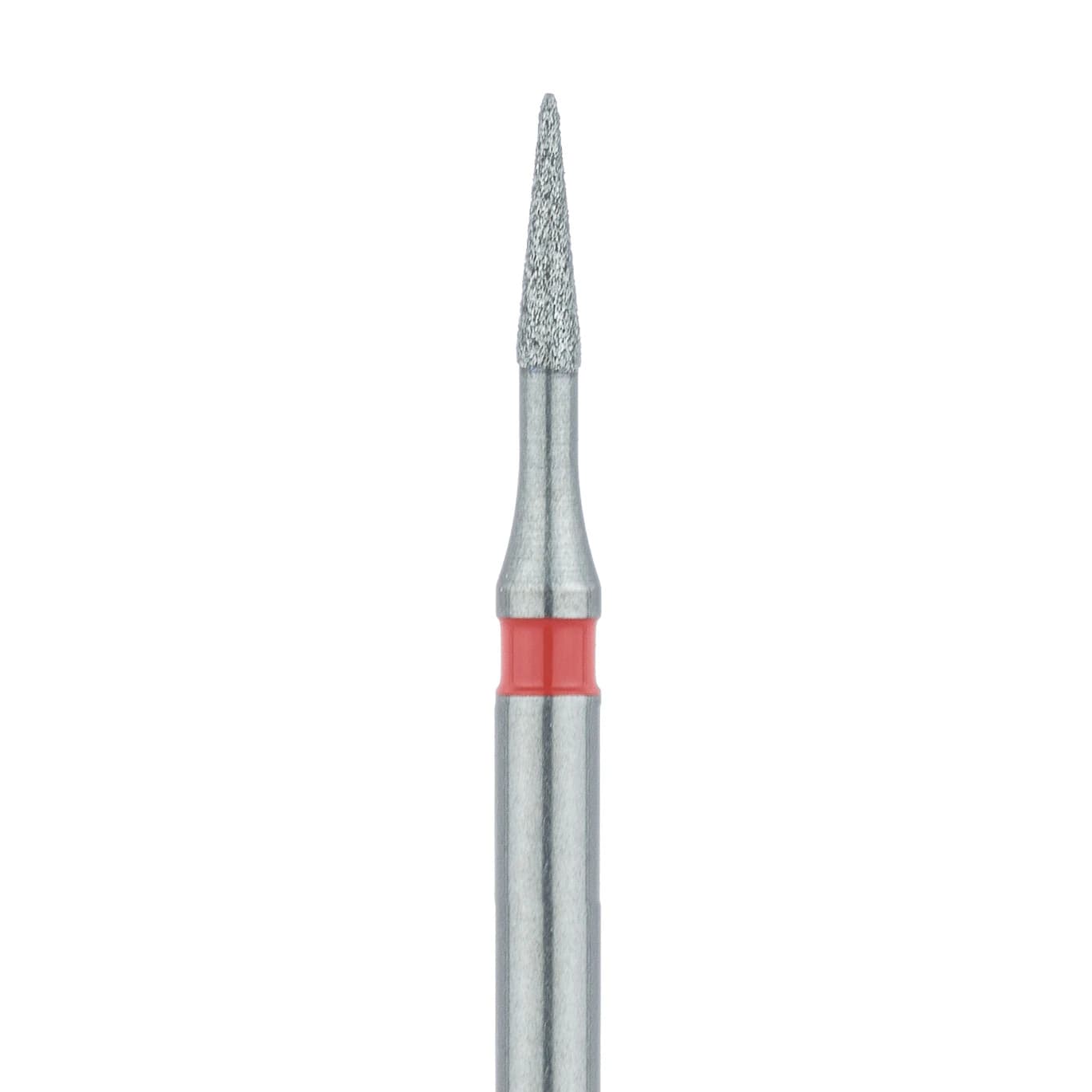 Meisinger Multi-Use Diamond Bur, FG, Short Needle, #890F, 1.0 mm, Fine (Red), 5/Pk, 890F-010-FG - Meisinger Multi-Use Diamond Burs, FG, Short Needle, # 890F, 1.0 mm, Fine, Red, 5/Pk, 890F-010-FG - Image 1