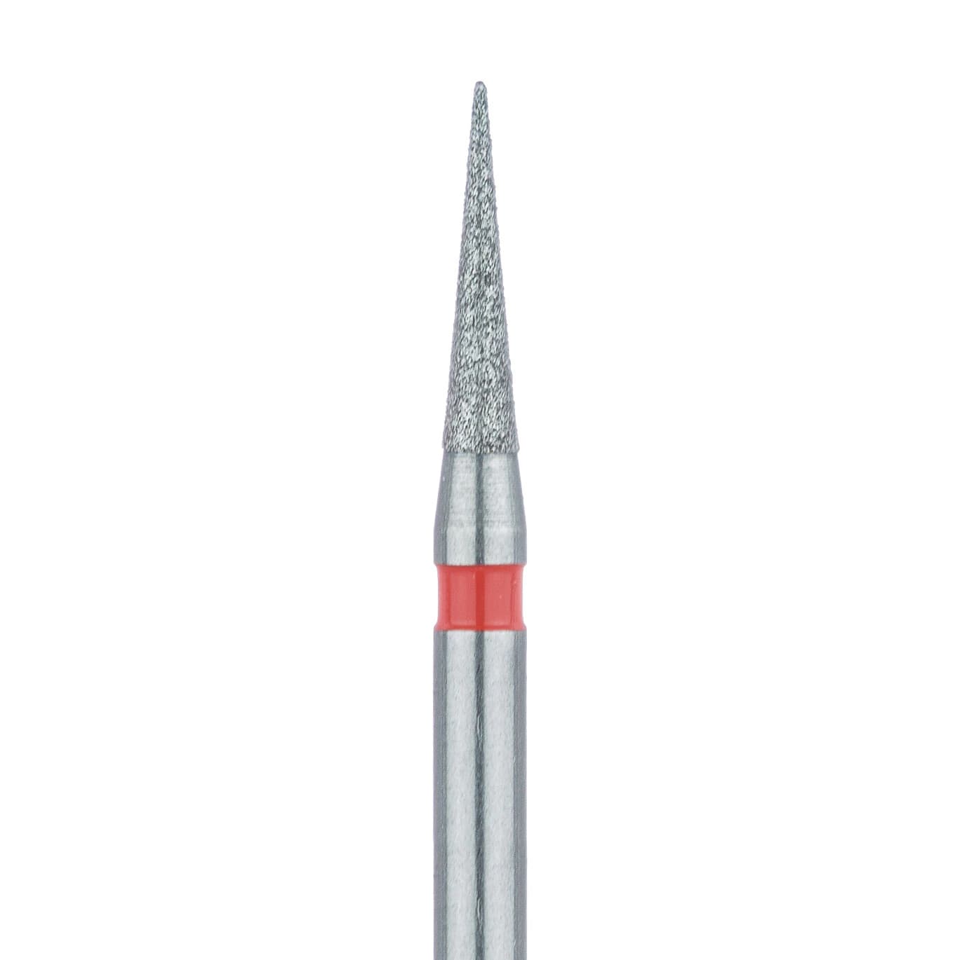 Meisinger FG #898.012 Fine, Needle Shaped, Interproximal Reduction Diamond Burs, 1.2mm Head, 6mm Working Length, 5/Pk, 898F-012-FG - Meisinger FG #898.012 Fine, Needle Shaped, Interproximal Reduction Diamond Burs, 5/Pk - Image 1