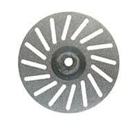 Meisinger 947DF-190-HP Diamond Disc, Super Flexible Perforated Double-Sided, 19 mm, Fine Grit, Red, Handpiece, 1/Pk - Diamond Disc, Handpiece, Super Flexible Perforated Double-Sided, 947, 19 mm, Fine, Red, 1/Pk, 947DF-190-HP - Image 1