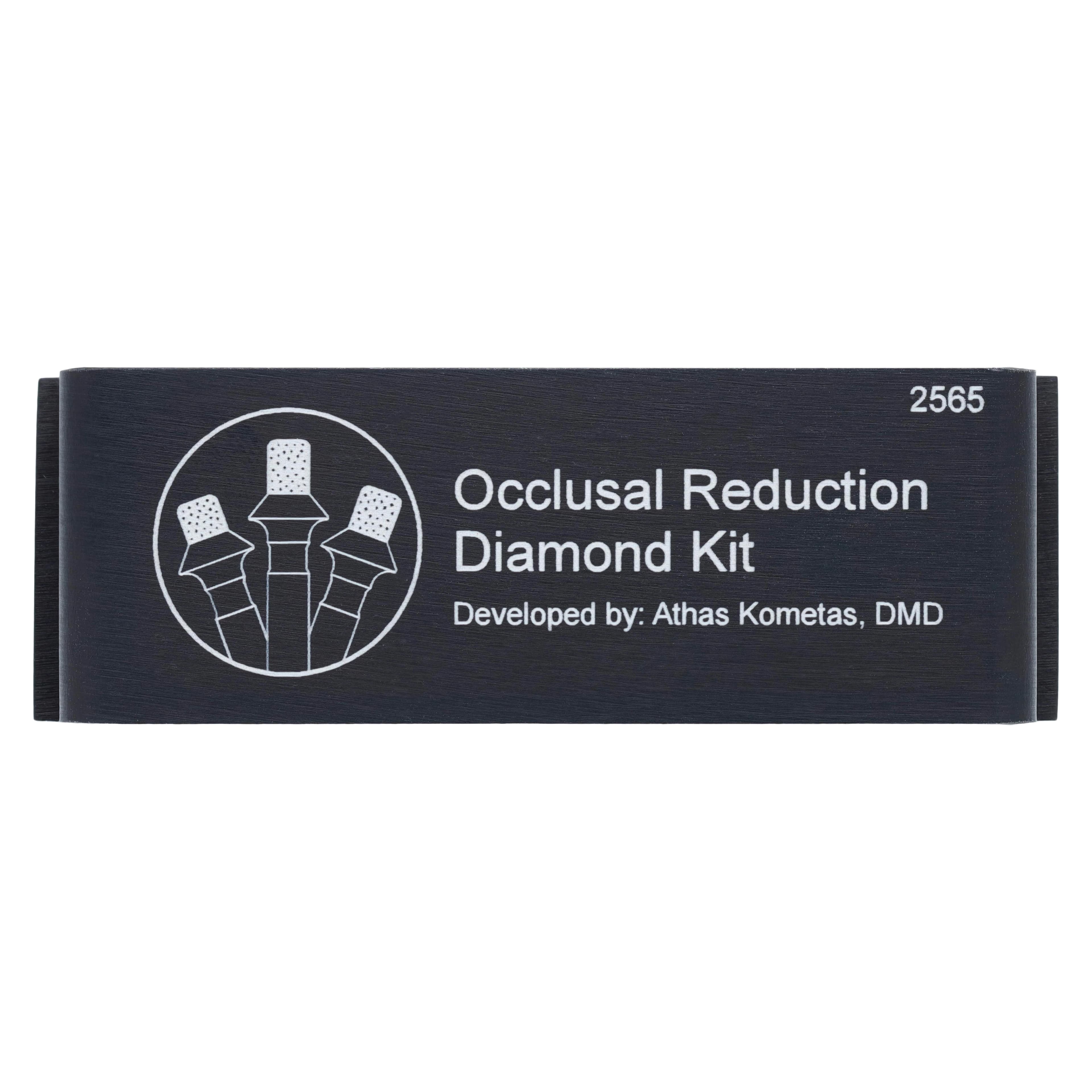 Meisinger Occlusal Reduction Kit, 6-Piece Diamond Bur Set, FG, 1.0-2.4 mm Depth Stops, 2565 thumbnail 6