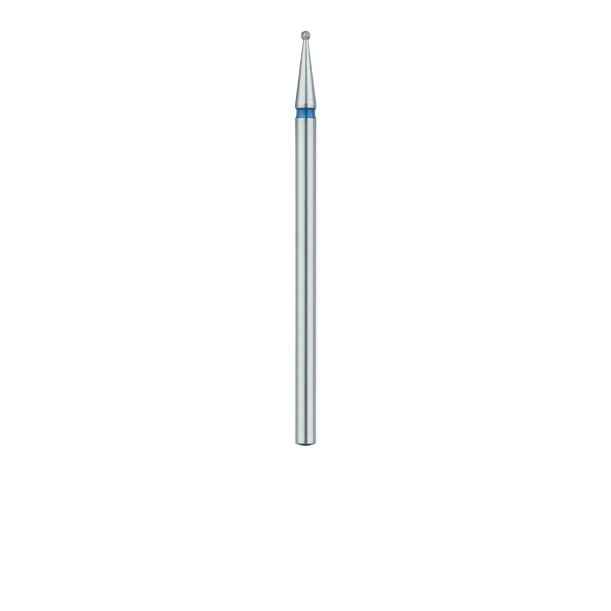Meisinger 801-010-HP Round Diamond Bur, Medium Grit, 1.0 mm, HP Shank, 5/Pk thumbnail 2