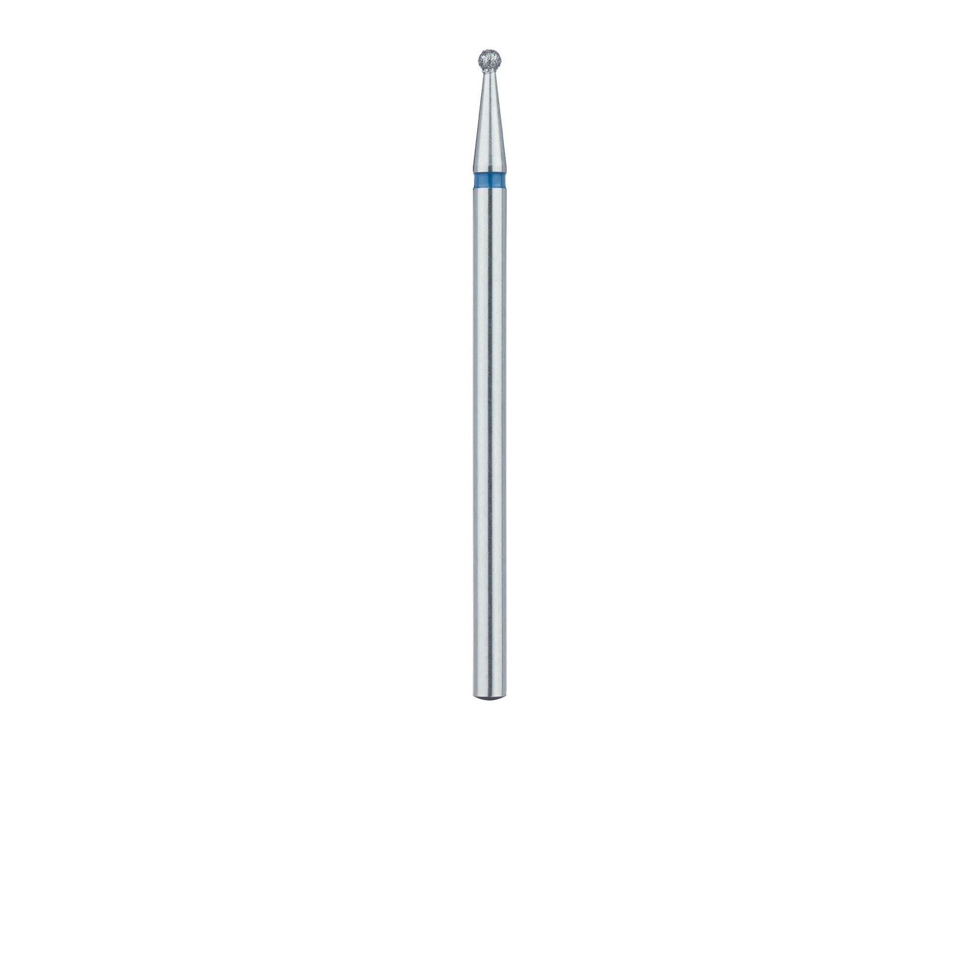 Meisinger 801-016-HP Diamond Bur, Round, Medium Grit, 1.6 mm, HP Shank, 5/Pack thumbnail 2