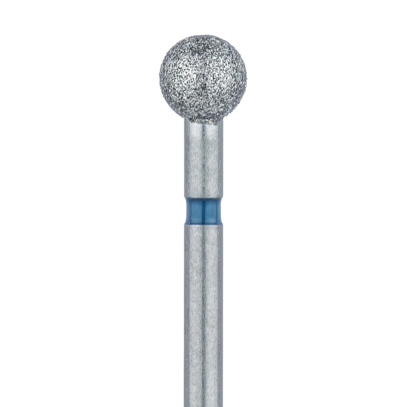 Meisinger 801-035-FG Diamond Bur, Round, Medium Grit, 3.5 mm, Friction Grip, 2/Pk - Meisinger Diamonds 801-035-FG Medium 2/Pk - Image 1