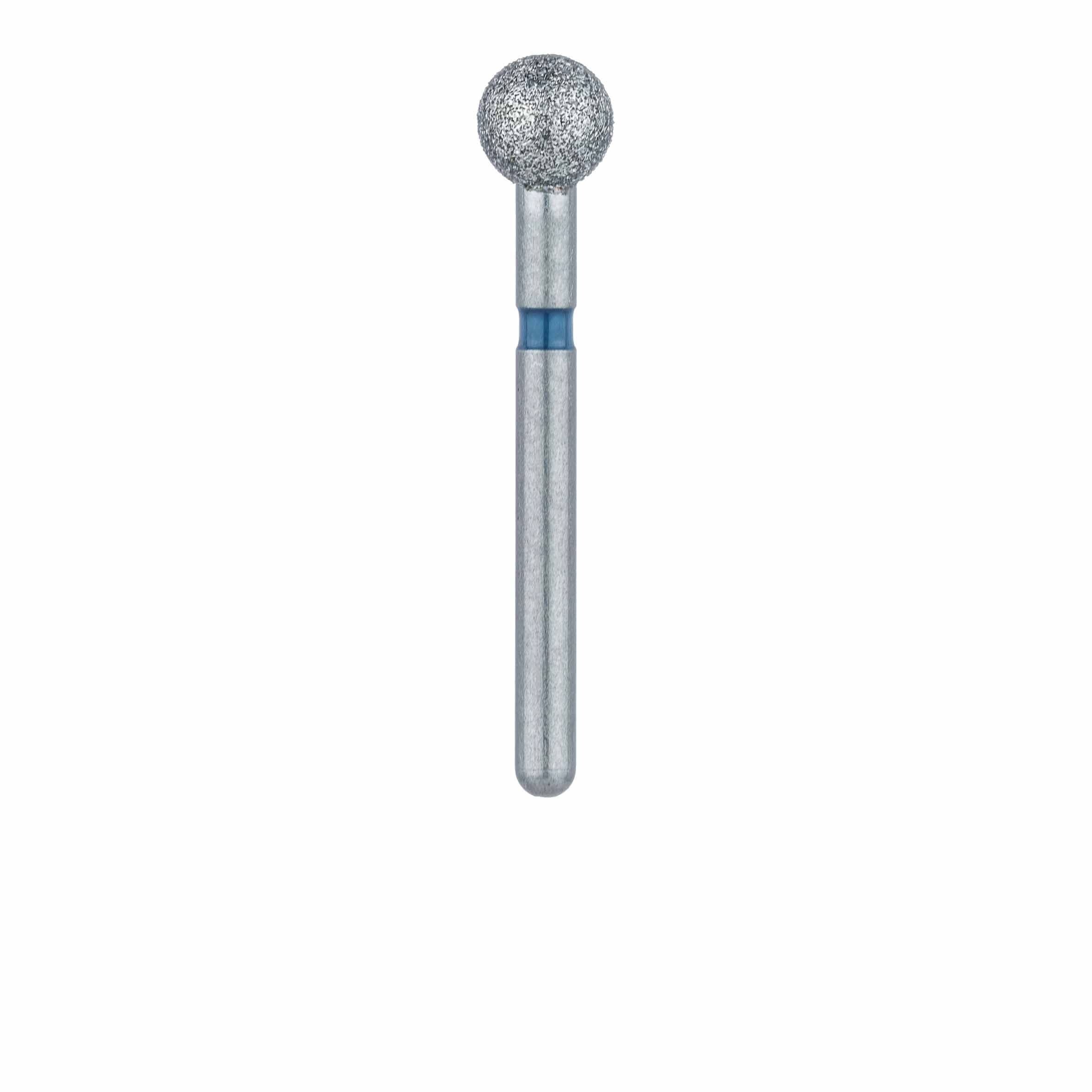 Meisinger 801-035-FG Diamond Bur, Round, Medium Grit, 3.5 mm, Friction Grip, 2/Pk thumbnail 2