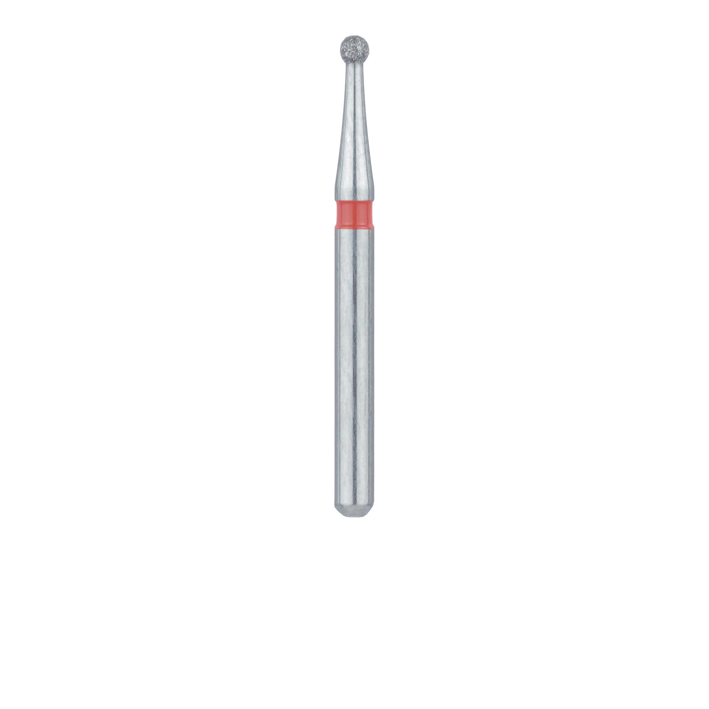 Meisinger Multi-Use Diamond Bur, FG, Round, #801F, 1.2 mm, Fine (Red), 5/Pk, 801F-012-FG thumbnail 2